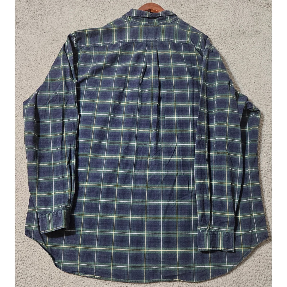 Ralph Lauren Shirt Mens 3XLT Blue Green Classic Fit Long Sleeve Pony 3XL Tall - Picture 2 of 9